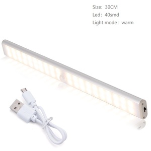 Lampes à 20, 24, 30, 40LED, rechargeable par USB, <span class=keywords><strong>sans</strong></span> <span class=keywords><strong>fil</strong></span>, capteur <span class=keywords><strong>de</strong></span> <span class=keywords><strong>mouvement</strong></span>, pour placard, <span class=keywords><strong>avec</strong></span> bande magnétique - Product Image 4