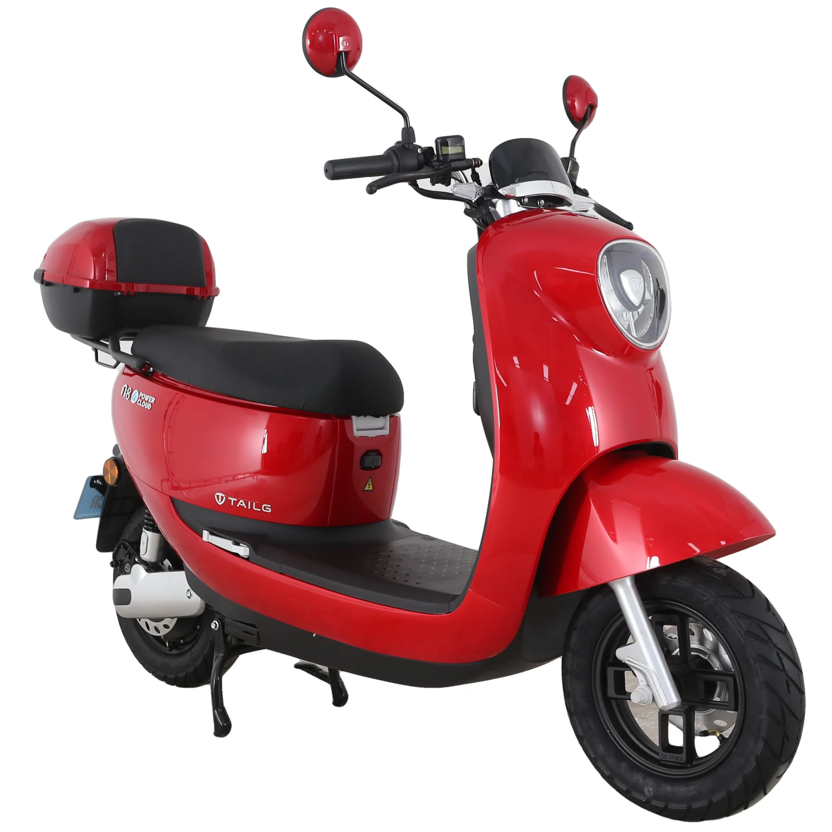 Tailg Wholesale For Sale Colorful Red 2000W Long Range 160Km 250CC Engine Sport Racing EEC E Moped Chopper Electric Motorcycle