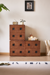 Mueble de Almacenamiento Lateral de Madera Sólida, Estilo Moderno de Mediados de Siglo, para el Hogar, Dormitorios, Salas de Estar y Bar - Product Image 4