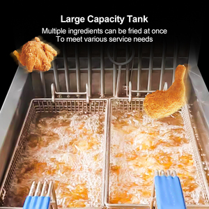 28L đứng gà nồi chiên sâu đa chức năng thương mại Nồi chiên điện cho nhà hàng thức ăn nhanh - Product Image 6