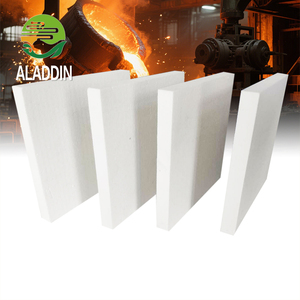 उच्च घनत्व 10-50 मिमी मोटाई गैर-एस्बेस्टस शुद्ध सफेद सिरेमिक फाइबर बोर्ड उच्च तापमान अपवर्तक भट्ठी ओवन स्टोव 1260c c - Product Image 3
