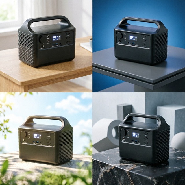 300W Portable LiFePO4 Bank Fast Charging High Capacity Backup Battery Generator Pure Sine Wave Solar Panel Air Compressor