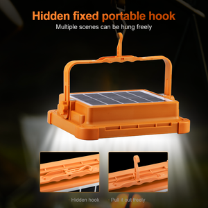 Lampada Solare Ricaricabile Helius per Lavoro e Campeggio, Impermeabile IP66, 12000mAh, LED COB, Porta Type C, Funzione Power Bank, Luce da Giardino, Torcia - Product Image 5