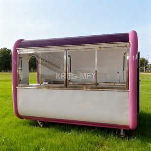 Remolques de Comida para Cafeterías y Panaderías, Remolques de Concesión de Alimentos, Camiones de Helados, Furgonetas Móviles de Hot Dogs - Product Image 3