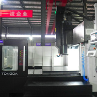 Centro de Mecanizado CNC de Tipo Pórtico de Servicio Medio, Husillo BT50, Fresadora de Doble Columna TDL2516