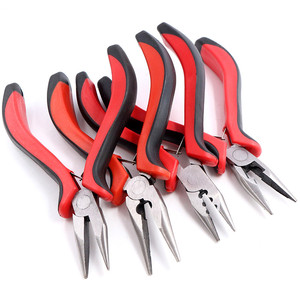 Ferronickel-pince à <span class=keywords><strong>bijoux</strong></span> en acier trempé au carbone, nez rond, outils <span class=keywords><strong>de</strong></span> bricolage, équipement, pince adaptée à l'artisanat, réparation <span class=keywords><strong>de</strong></span> perles - Product Image 3