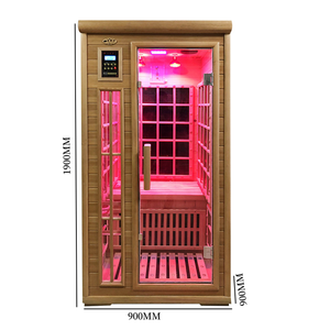 Sauna Moderna para el Hogar con Calefacción Eléctrica <span class=keywords><strong>de</strong></span> Luz Infrarroja Roja <span class=keywords><strong>de</strong></span> <span class=keywords><strong>Onda</strong></span> <span class=keywords><strong>Larga</strong></span> para Villas y Uso Estético - Product Image 2