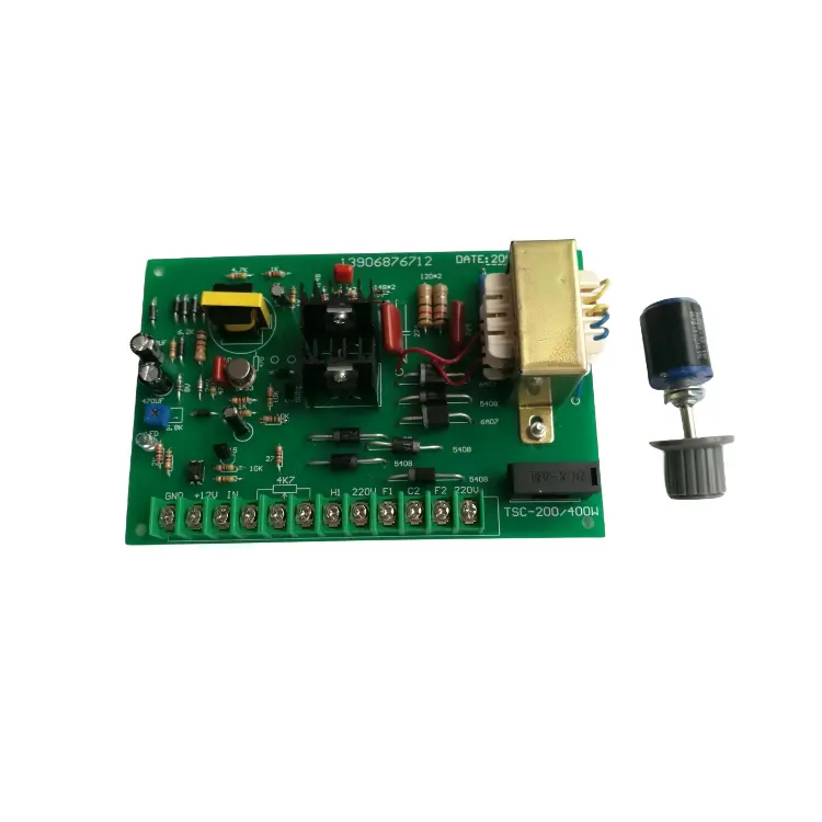 Máquina para hacer bolsas de 400/W, controlador de Control de velocidad del Motor CC, placa PCB