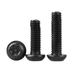 Tornillos de cabeza redonda PM Plum Blossom con postes M2 ~ M10 Tornillos antirrobo pequeños de cabeza plana con pasadores en Plum Blossom - Product Image 1