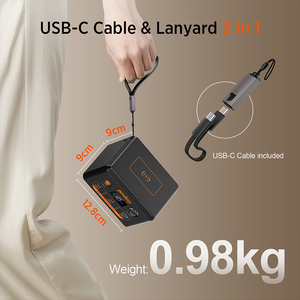 Batterie externe 30000 mAh en stock avec charge sans fil et prise en charge PD 100W, idéale pour les voyages d'affaires et les pique-niques - Product Image 3