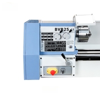 TES BV20L-1/BVB25 entraînement par engrenages économique haute précision mini tour manuel en métal torno para métal mesin bubut tour machine