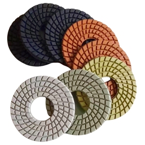 250mm 7-step Dry Wet Diamond Stone Polishing Buffing Pads Set 3.0mm Thickness Medium Hardness Granite <strong>Marble</strong> <strong>Polish</strong> OEM 3-Year - Product Image 4