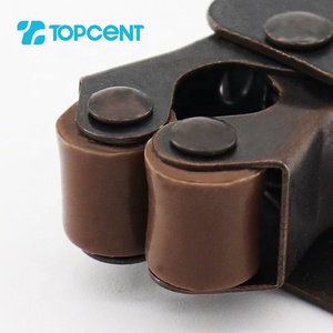 TOPCENT ตู้ Closet ประตูแม่เหล็กคู่เดี่ยว Roller ฤดูใบไม้ผลิจับ - Product Image 4