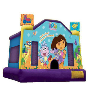 Château gonflable gonflable avec toboggan et piscine, maison gonflable princesse - Product Image 6