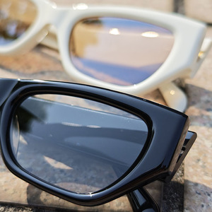 Geometric Cat Eye Sunglasses Acetate <b>Eyewear</b> Frame ARG Coating UV Protection for Outdoor Wear - Product Image 6