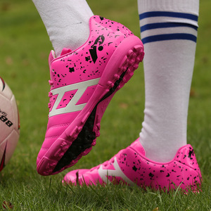 Chaussures <span class=keywords><strong>de</strong></span> <span class=keywords><strong>football</strong></span> synthétiques légères pour jeunes garçons et filles avec crampons antidérapants pour l'entraînement <span class=keywords><strong>de</strong></span> <span class=keywords><strong>football</strong></span> en plein air au printemps - Product Image 5