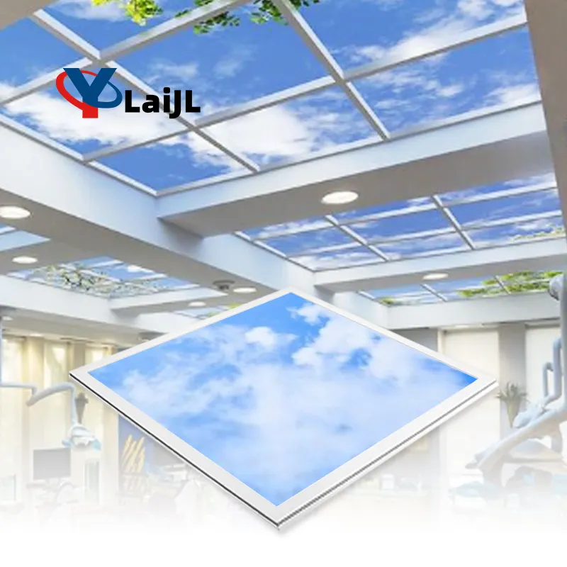 Jingliang pencahayaan komersial lampu Panel langit tersembunyi persegi lampu langit-langit LED ultra-tipis hemat energi