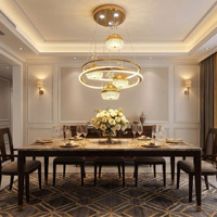Lustre moderne de luxe doré 50 cm, suspension LED 120W réglable en hauteur, cristal électroplaqué pour salle à manger/salon