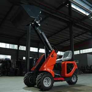 Livraison Gratuite Chargeuse sur pneus à trois roues Euro 5 CE EPA Essence Mini-chargeuse sur pneus pour l'agriculture et les fermes, forte puissance - Product Image 6