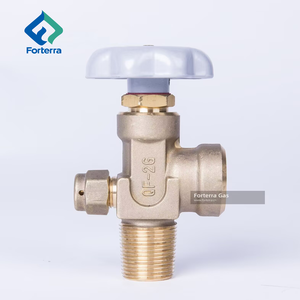 Válvula de cilindro de Gas DE SEGURIDAD CGA350 CGA580 CGA320 de alta calidad para uso de cilindro de Gas de argón CO2 de oxígeno - Product Image 1
