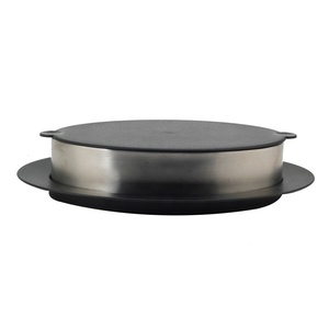 Bol en acier inoxydable avec couvercle hermétique, design minimaliste pour le service des aliments à la maison - Product Image 1