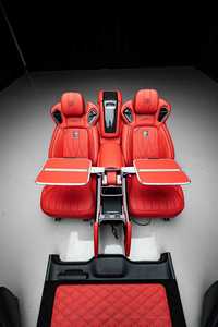 Sedile Sportivo VIP di Lusso per Mercedes-Benz <span class=keywords><strong>Classe</strong></span> G W463 W464, Upgrade con Tavolino da Aereo, Frigorifero <span class=keywords><strong>a</strong></span> Compressore, Pelle Nappa - Product Image 4