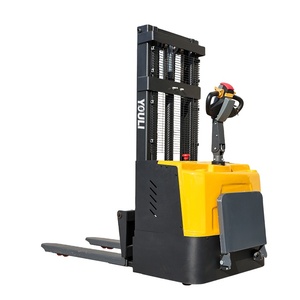 <strong>1</strong>.5t Station Driving Stacker Electric <strong>1</strong>.5 <strong>Tonne</strong> 2 <strong>Tonne</strong> 2.5 <strong>Tonne</strong> Standing Full Electric Stacker With Optional 2m - Product Image 1