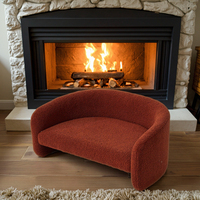 Canapé-lit pour animaux de compagnie en velours de bois écologique, réversible, double face, design protecteur, utilisation domestique, taille personnalisable, forme semi-circulaire