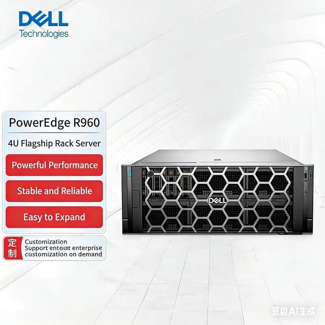 Dell PowerEdge R960 4-Socket Rack Server with Intel Xeon DDR5 for Data Center