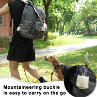 Sunraymascota 2025 Bol carré pliable en silicone 5 couleurs pour chien - Portable pour voyage, randonnée et camping avec logo personnalisable
