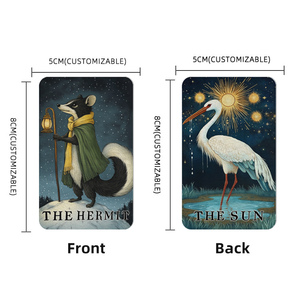 Tarjetas de <span class=keywords><strong>Tarot</strong></span> de Animales <span class=keywords><strong>HD</strong></span> con Impresión Personalizada de Fábrica OEM en Alta Calidad con Caja Magnética - Product Image 4