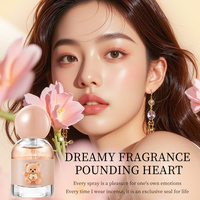 Spray de parfum en forme d'ours de 30 ml, parfum floral au thé Darjeeling, parfum frais longue durée, écologique, naturel, vente en gros