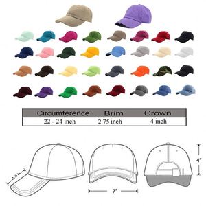 Gorras de Béisbol Unisex Ecológicas de 6 Paneles, Ajustables, con Logotipo Bordado, Visera Curva, Lavadas, para Deportes al Aire Libre, en Negro y Gris - Product Image 6
