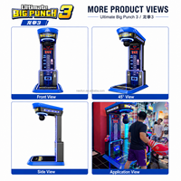 Neofuns Ultimate Big Punch 3 Machine de boxe commerciale, jeu de force de frappe à rendement élevé (ROI), personnalisable OEM ODM pour distributeurs mondiaux