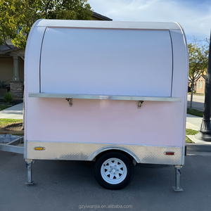 Remorque alimentaire économique à vendre, remorque à café mobile, mini <span class=keywords><strong>camion</strong></span> de restauration rapide, chariot à café personnalisé pour événements, fabricant - Product Image 2