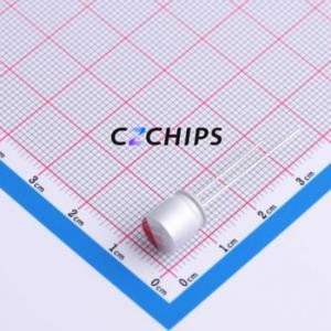 Condensador Sólido SPZ1HM101F09O00RAXXX, Componente de Orificio Pasante (THT), D8xL9mm 100uF 20% 50V 2.1A100kHz - Product Image 1