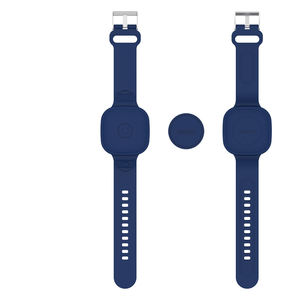 Precio más bajo, funda <span class=keywords><strong>AirTag</strong></span> flexible, correa de reloj de silicona ligera para Tile by Life 360 Mate, soporte para correa de pulsera para niños - Product Image 4