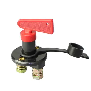 300A 60VDC Battery Isolator Cut Off Kill Switch 2Pin SPST Electrical Battery Switch For Car