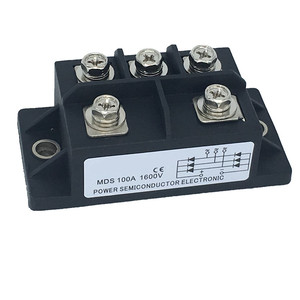 Rectificador de puente de diodo trifásico, MDS, 100A, 1600V - Product Image 5