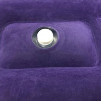 Matelas pneumatique de camping et lit gonflable avec dessus floqué