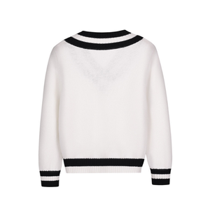 DFU104 Pull en tricot doux à manches longues pour femmes adultes, cardigan uniforme pour la maternelle - Product Image 4