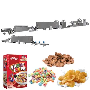 Fruit Loops ontbijtgranen making machine graan product verwerking lijn