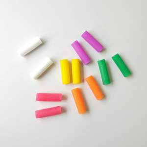 Newish Round Box Invisible Kieferorthopädie Zahnspangen Chewies Clear Dental Aligner Chewies für Aligner Trays - Product Image 3