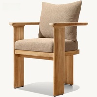 Meubles de jardin de haute qualité, style moderne, meubles de patio extérieurs, canapé en teck