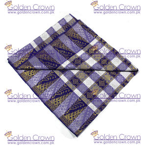 ผ้าซองเก็ตสีม่วงคุณภาพสูง ผลิตจากโพลีเอสเตอร์ใหม่ ผลิตในมาเลเซีย |   อุปกรณ์เสริมเสื้อผ้าแบบดั้งเดิมสำหรับทุกฤดูกาล ยี่ห้อ GC สำหรับทุกเพศ - Product Image 4