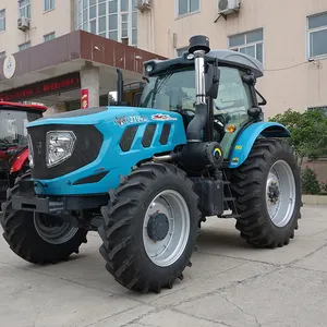 Tractor agrícola de 4 ruedas de gran venta, tractor agrícola de 210HP 4WD, tractores agrícolas de servicio pesado, precio de máquina en Camerún