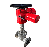 Vanne d'arrêt électrique à commande angulaire en acier au carbone, acier inoxydable WCB, type intelligent ordinaire, AC24VDC110V220V380V