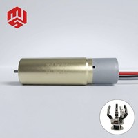 Moteur sans noyau micro SRH1650B haute vitesse et couple élevé 6V 12V, servomoteur DC à balais avec encodeur magnétique pour pince électrique