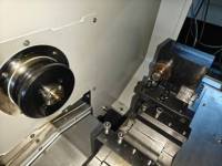 Système de contrôle haute précision pour machine-outil à lit plat de type mini-groupe, tour CNC à coupe rapide