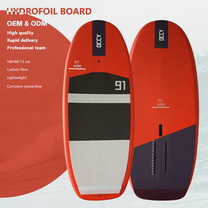 OEM Custom Logo Carbon Fiber Hydrofoil Surfboard Lightweight Downwind Ocean Watersurfing EPS Board Included Bag Spot Sale 91L Do - Product Image 4
